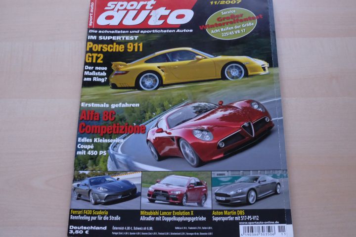 Deckblatt Sport Auto (11/2007)